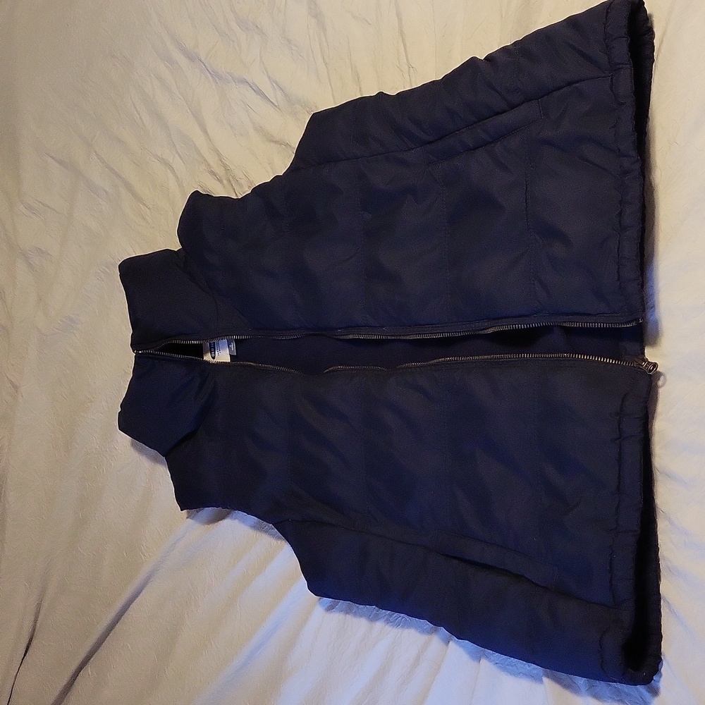 Old navy fleece lined puffer vest